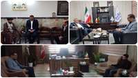 سرپرست بیمارستان معتمدی گرمسار به دیدار مسئولین شهر گرمسار رفت.