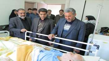 بازدید سرزده جناب آقای دکتر کاتب از بیمارستان