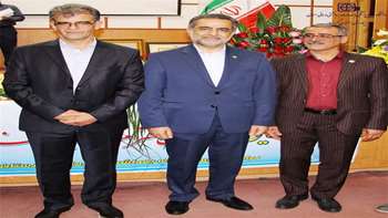 آیین تکریم و معارفه مدیر شبکه بهداشت و درمان شهرستان گرمسار