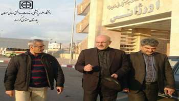 بازدید استاندار از بیمارستان معتمدی