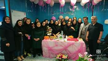 گراميداشت روز ماما در بيمارستان معتمدي گرمسار
